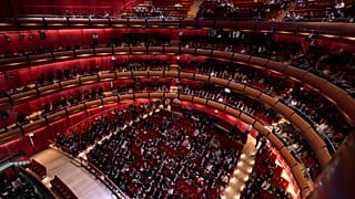 Vista general de la Ópera Nacional Griega durante los Premios Internacionales de Ópera en Atenas, jueves 13 de noviembre de 2025.