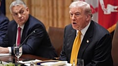 Orban Viktor és Donald Trump a Fehér Házban