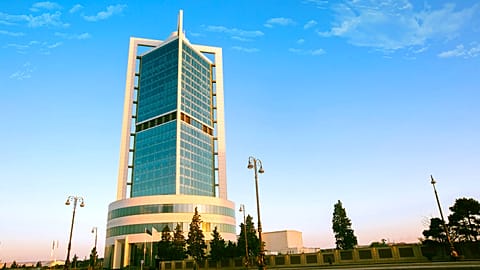 SOFAZ Tower is a multi-story building located in Baku, the capital of Azerbaijan. The skyscraper is the administrative building of the State Oil Fund