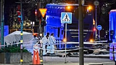 Il luogo dell'incidente a Stoccolma