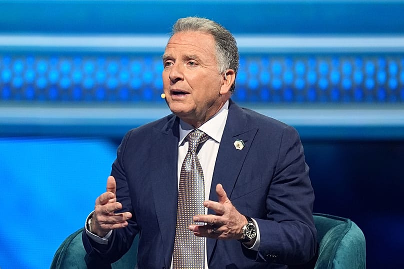 ستيف ويتكوف، المبعوث الخاص للولايات المتحدة في منتدى الأعمال الأميركي، يوم الخميس 6 نوفمبر/تشرين الثاني 2025 