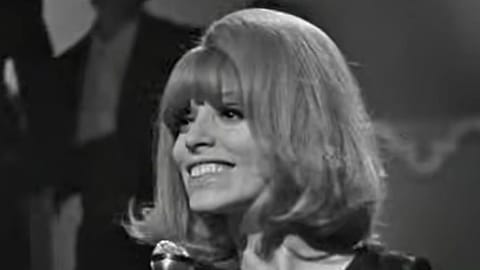 Encarnita Polo, durante una actuación en Televisión Española