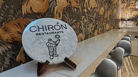 Entrada del Restaurante Chirón