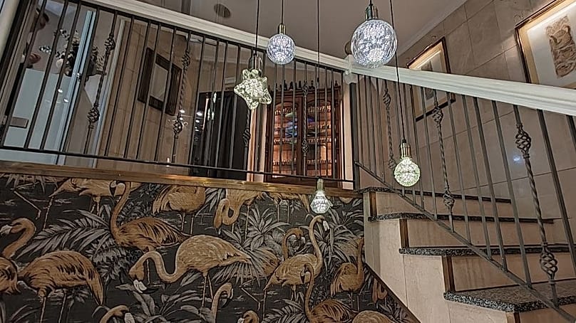 Subida al restaurante Chirón