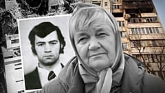Valerij Hodemcsuk és özvegye