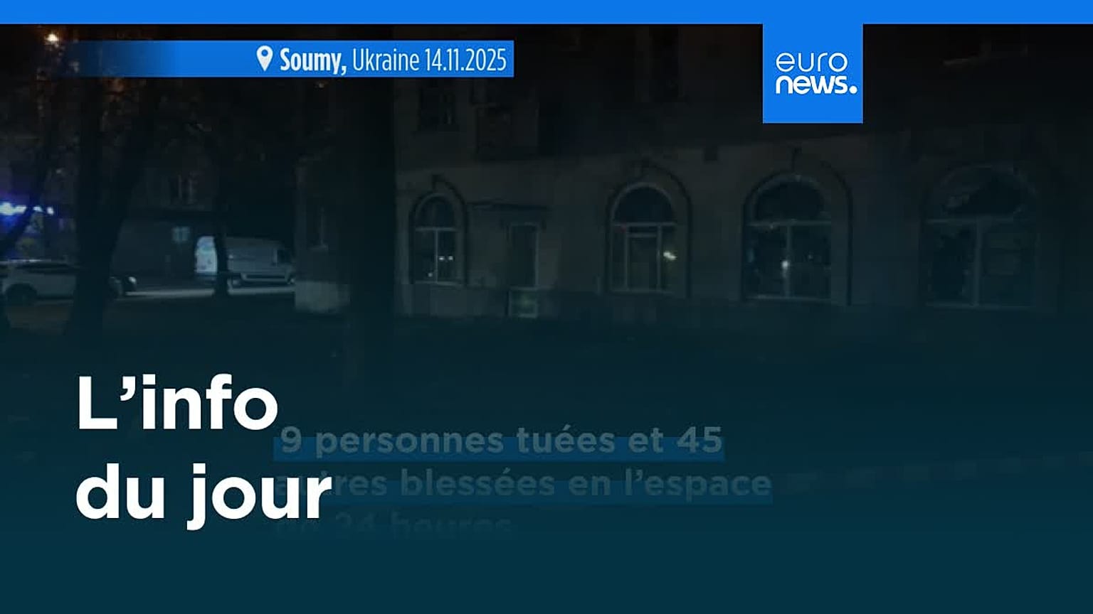 L’info du jour | 15 novembre 2025 - Soir