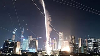 Los ataques con misiles de Irán contra Israel