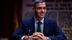 Pedro Sánchez durante su comparecencia del 30 de octubre de 2025