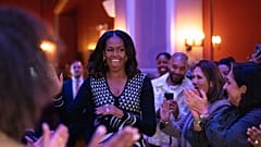 Michelle Obama a "First Look" bemutatóján