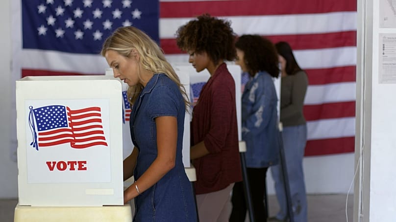 Női szavazók 2024-ben Iowában