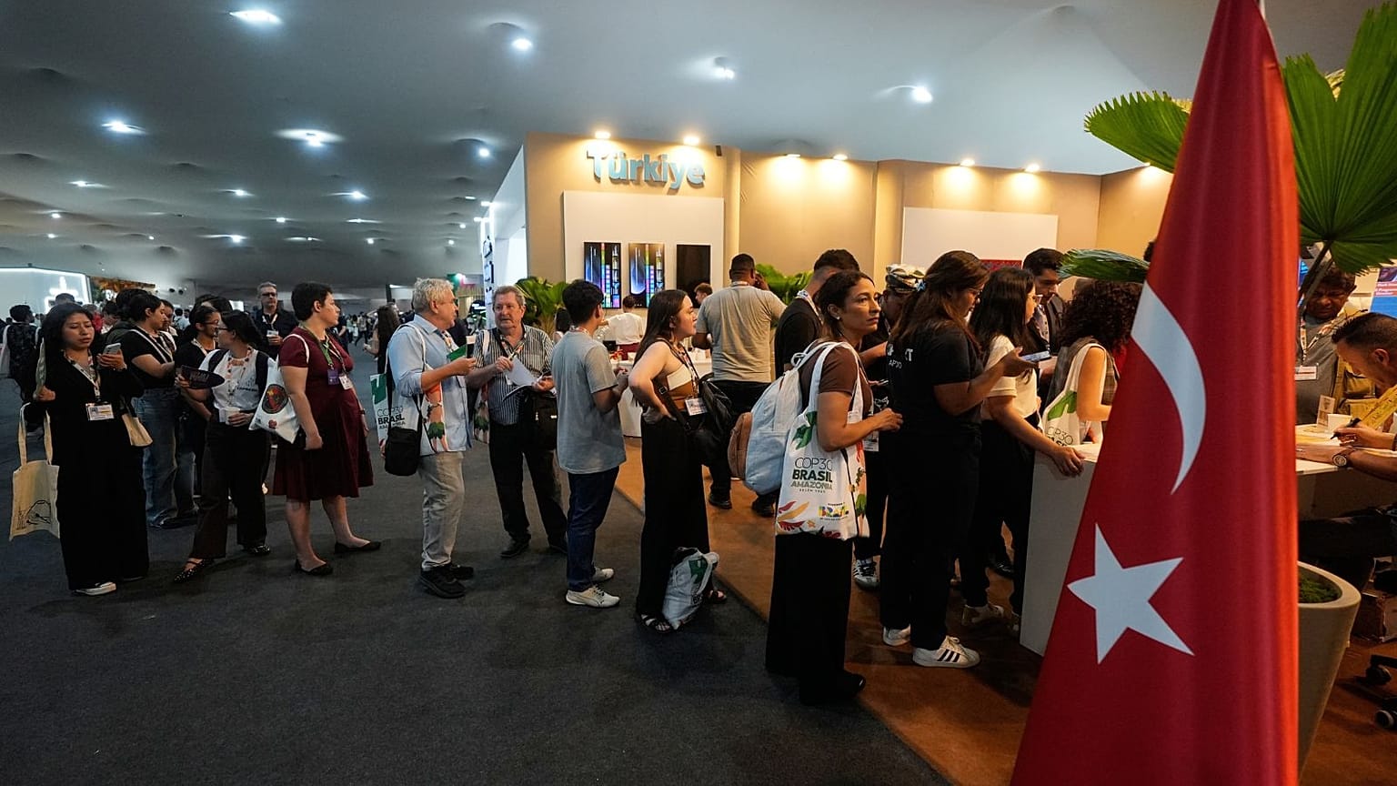 غرفه ترکیه در اجلاس «کوپ ۳۰»