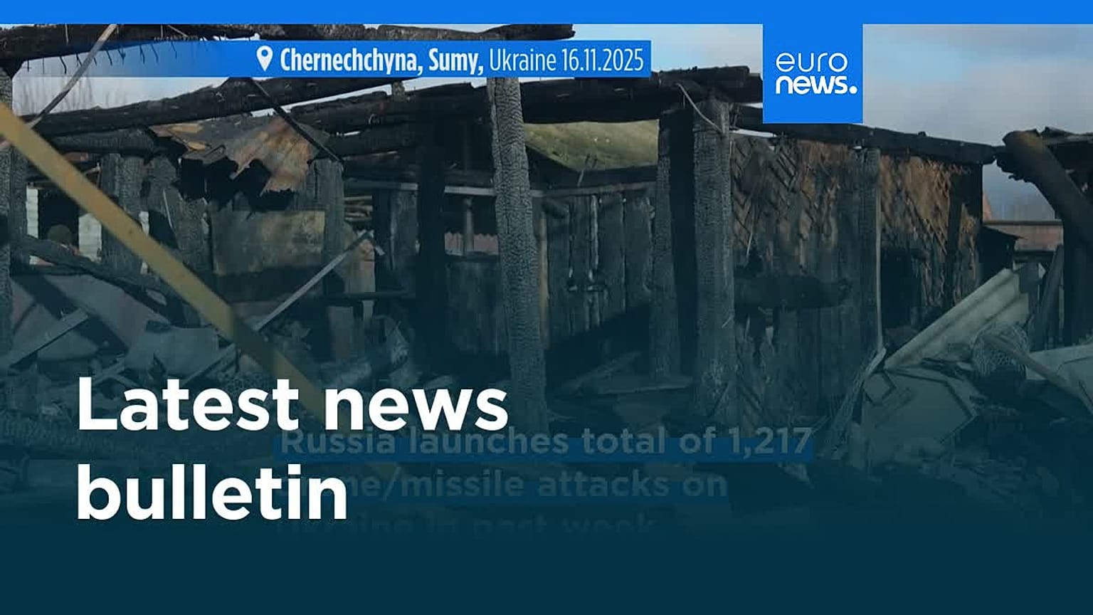 Latest news bulletin | November 16th, 2025 – Evening