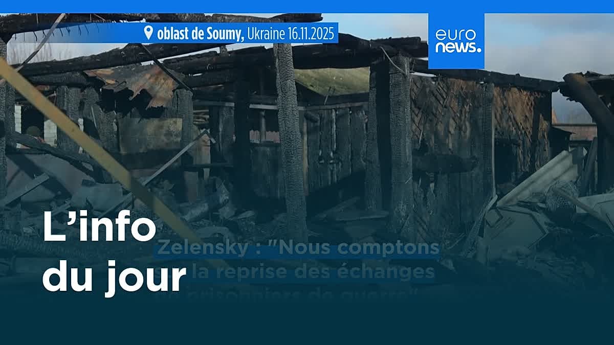 L’info du jour | 16 novembre 2025 - Soir