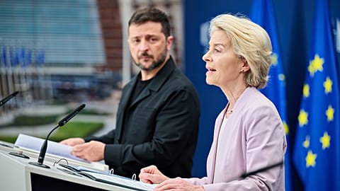 Ursula von der Leyen présente les principales options pour soutenir l'Ukraine face à la guerre d'agression menée par la Russie