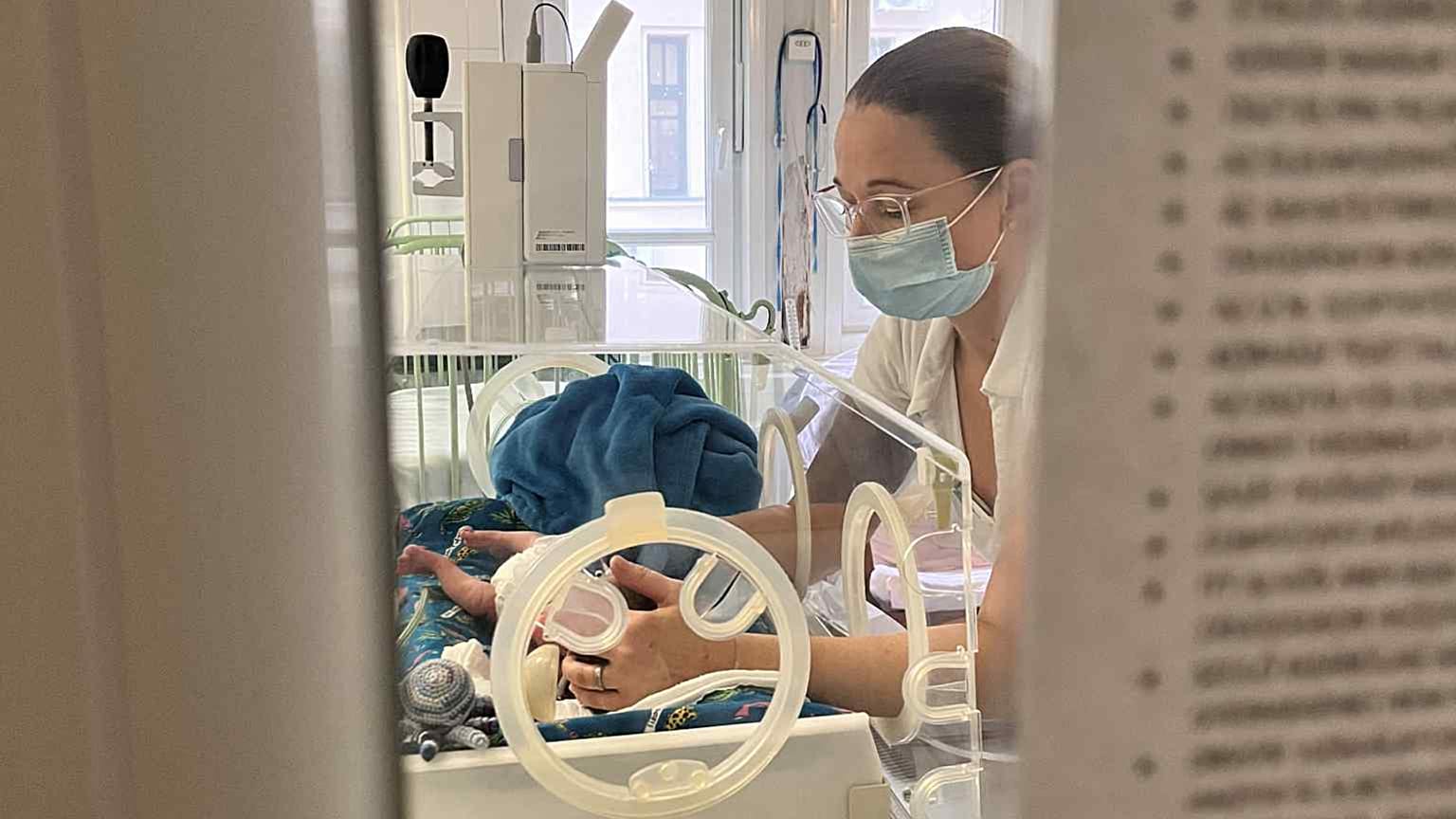 Koraszülött osztály a Madarász utcai gyermekkórházban