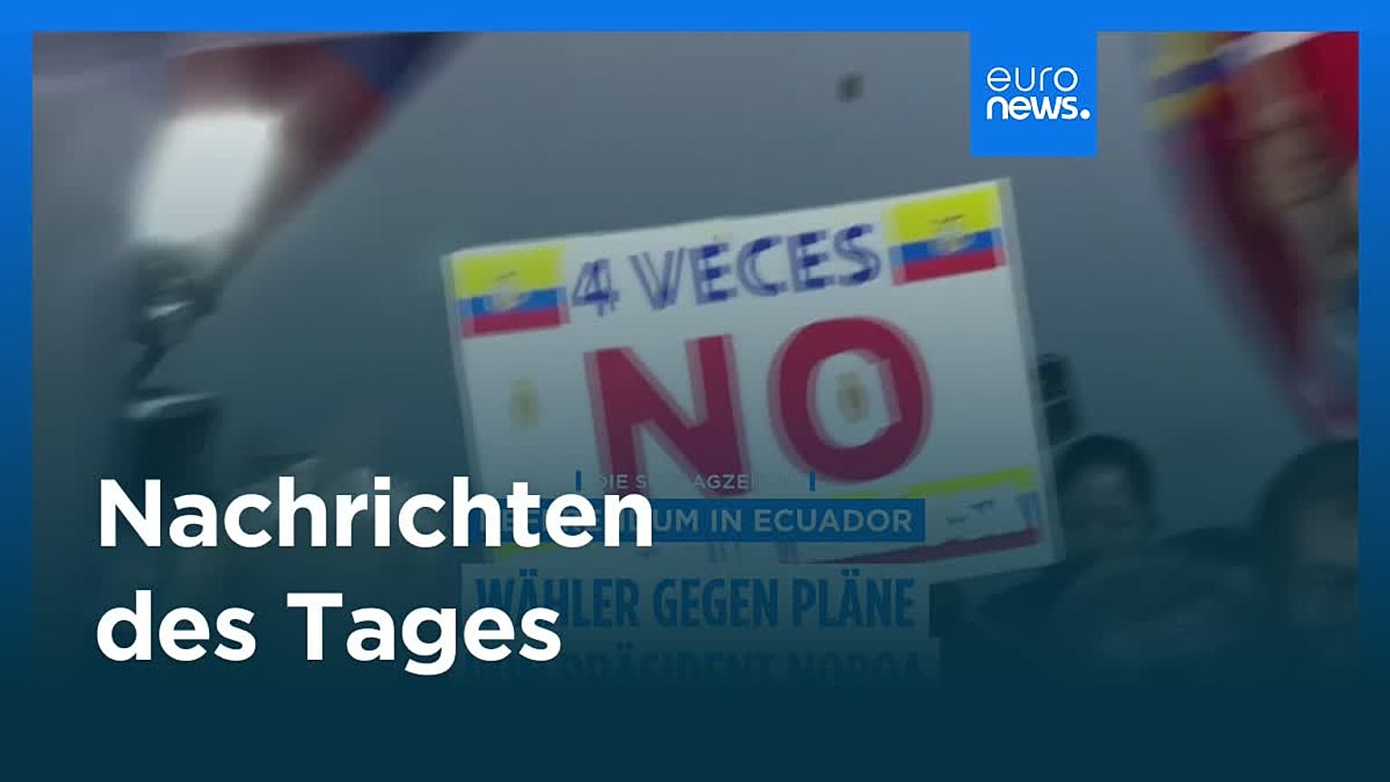 Nachrichten des Tages | 17. November 2025 - Abendausgabe