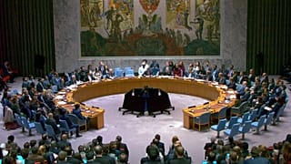 The UN Security Council on Monday approved a US plan for Gaza, United Nations, New York, United States, 17 November, 2025. 