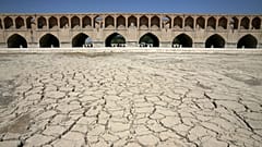خشکی زاینده رود اصفهان در سال ۲۰۱۸