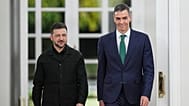 Zelenski y Pedro Sánchez