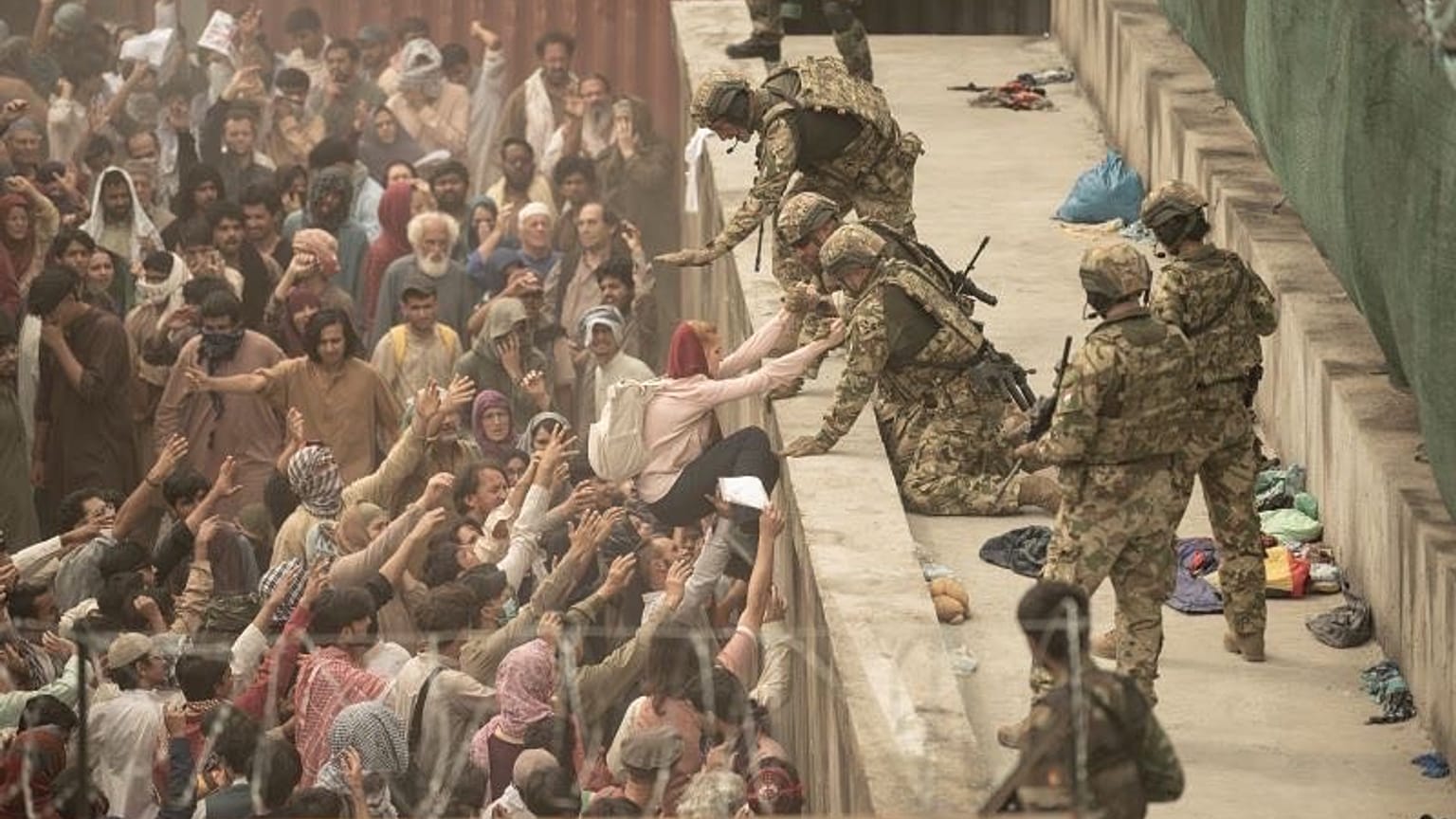 A mentőakció során 540 embert menekítettek ki Kabulból