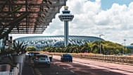 Singapur'daki Changi Havalimanı.