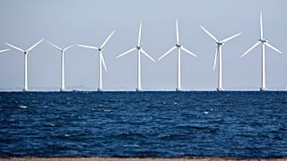 Wind turbines in Baltic Sea