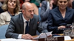 Le ministre français de l’Europe et des affaires étrangères français, Jean-Noël Barrot.