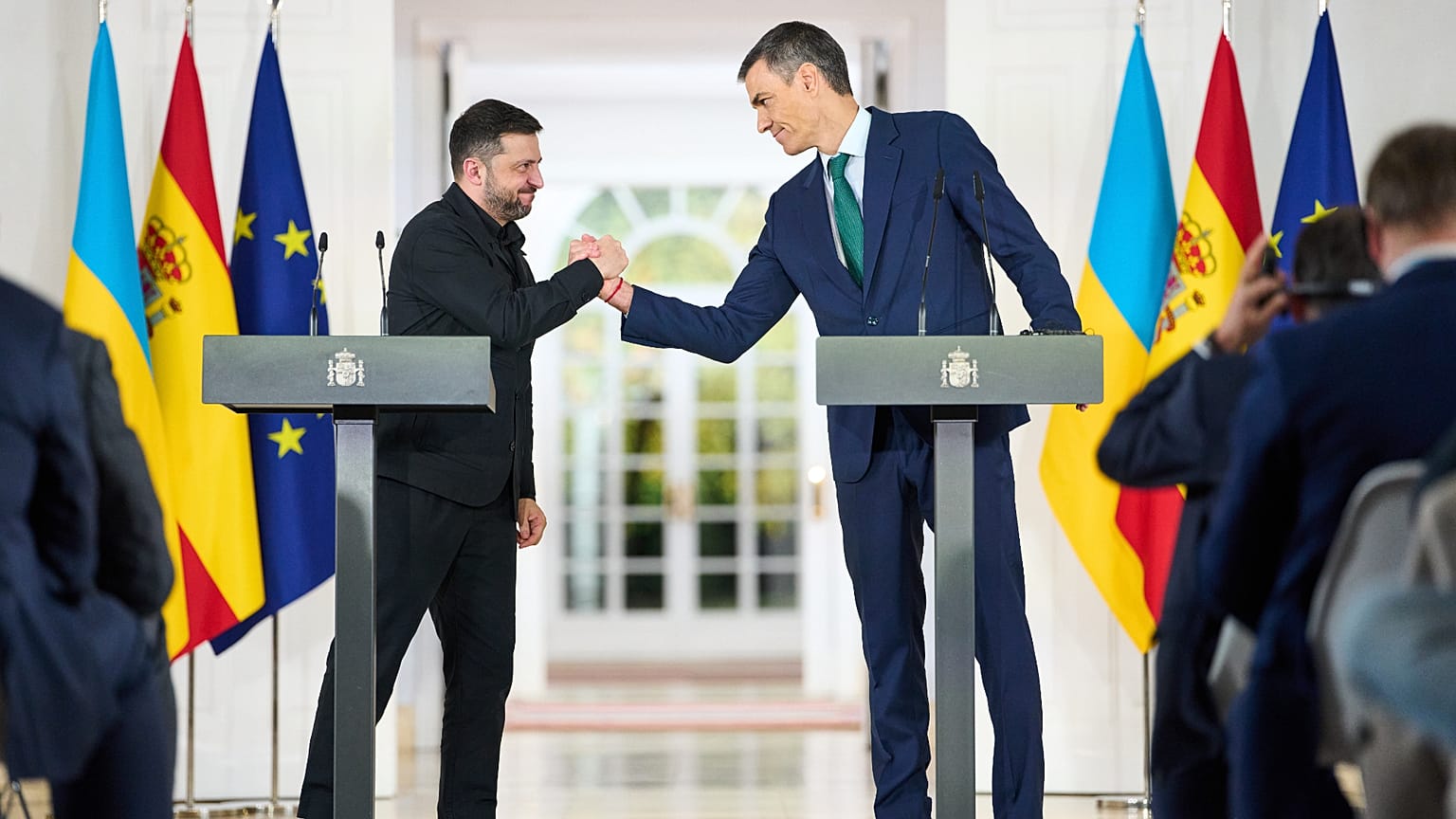 Санчес и Зеленский в Мадриде 18 ноября