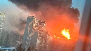 Összeomlott toronyház Ternopilban