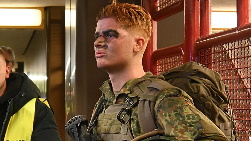 Hauptgefreiter Johannes, Soldat der zweiten Kompanie des Wachbatallions