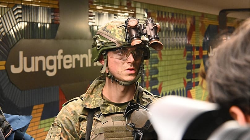 Hauptgefreiter Bastian, Soldat der zweiten Kompanie des Wachbatallions