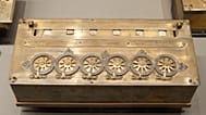 Machine a Calculer Blaise Pascal 1642 - Musée des arts et métiers