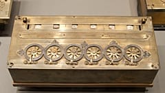 La Pascalina, exhibida en el Musée des arts et métiers