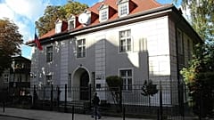 A view of the Russian consulate in the Polish city of Gdansk, 28 September, 2012