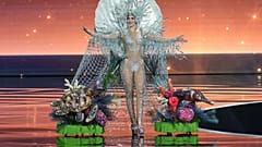 Miss Venezuela Stephany Abasali ulusal kostüm yarışmasında, 19 Kasım 2025