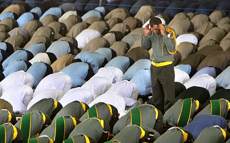 IRGC tagok istentisztelete