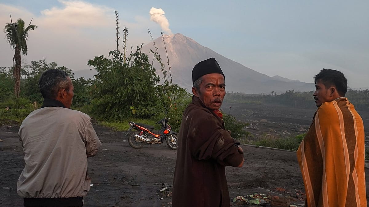 Indonesia’s Mount Semeru erupts, triggering hot ash flows and evacuation