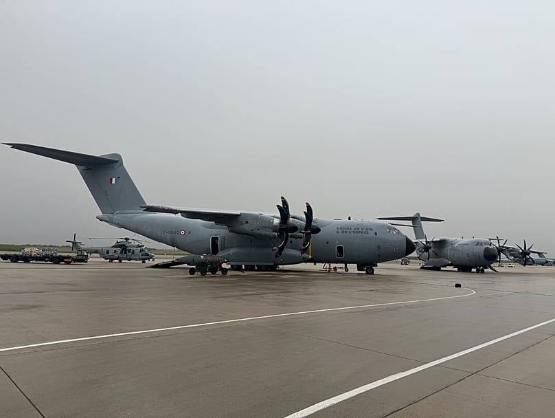 The Orleans air base hosts the majority of the 24 fleet of A400M planes