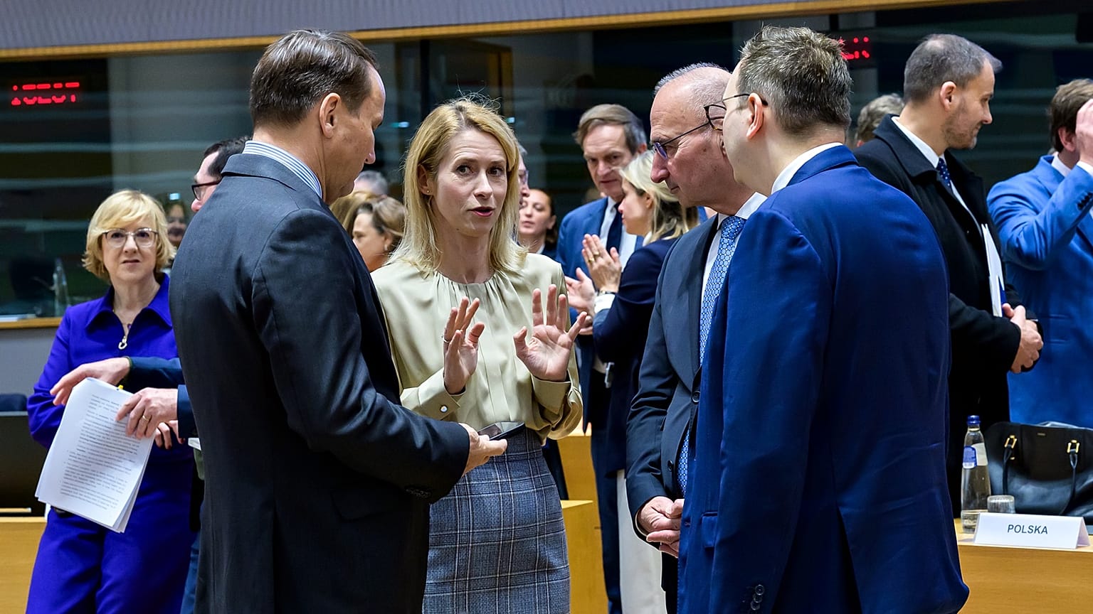EU foreign affairs ministers met on Thursday.