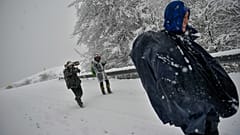 Der Sturm Marta hat im Norden der Iberischen Halbinsel starke Schneefälle verursacht.