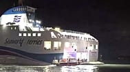 Оказание помощи пассажирам на борту южнокорейского парома, который сел на мель, 19 ноября 2025 г.