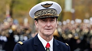 Le chef d'état-major des armées françaises, Fabien Mandon, assiste aux commémorations de l'armistice du 11 novembre 1918, à Paris, le mardi 11 novembre 2025