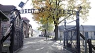 Entrada al campo de concentración de Auschwitz