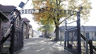 Entrada al campo de concentración de Auschwitz