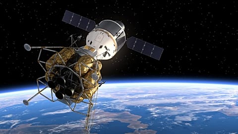 European countries are now balancing defence with exploration and research in space. 