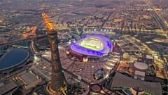 Khalifa International Stadium set to host the U‑17 World Cup semi-finals and final.