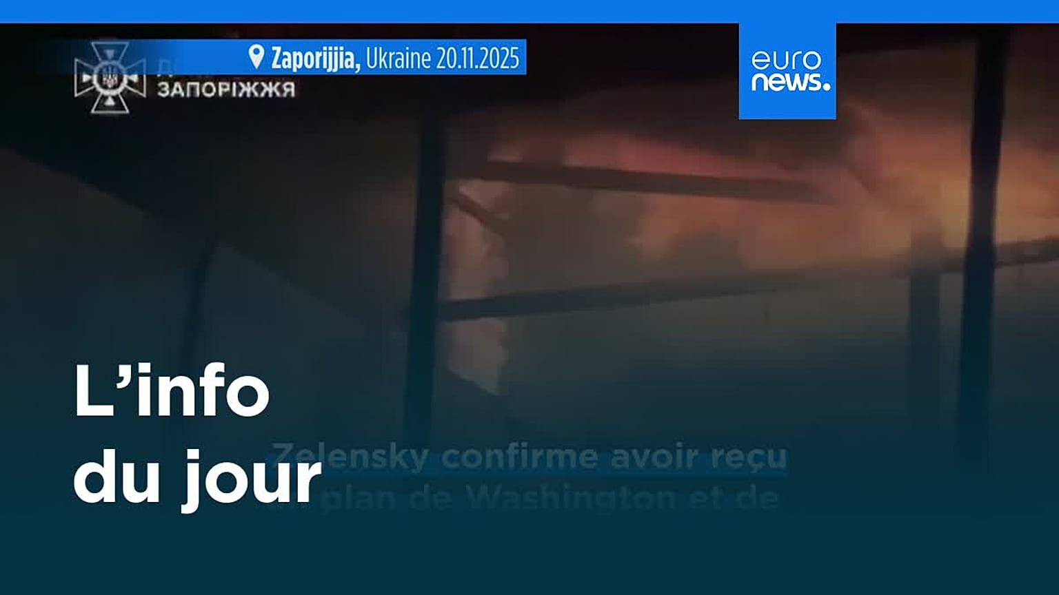 L’info du jour | 22 novembre 2025 - Mi-journée
