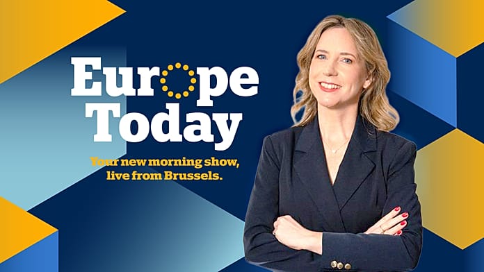 Ecco Méabh McMahon, co-conduttrice del nuovo programma mattutino di Euronews "Europe Today".