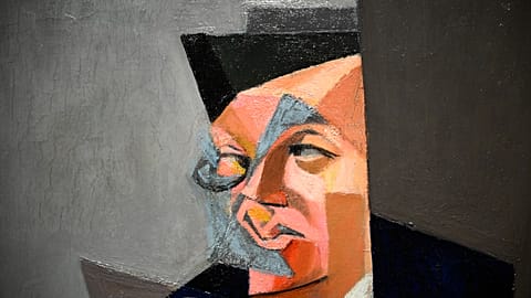 Tihanyi Lajos Tristan Tzara portréja című festménye