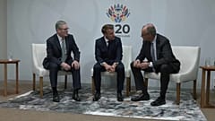 Afrique du Sud G20 Macron Merz Starmer, 22 novembre 2025 - Johannesburg.